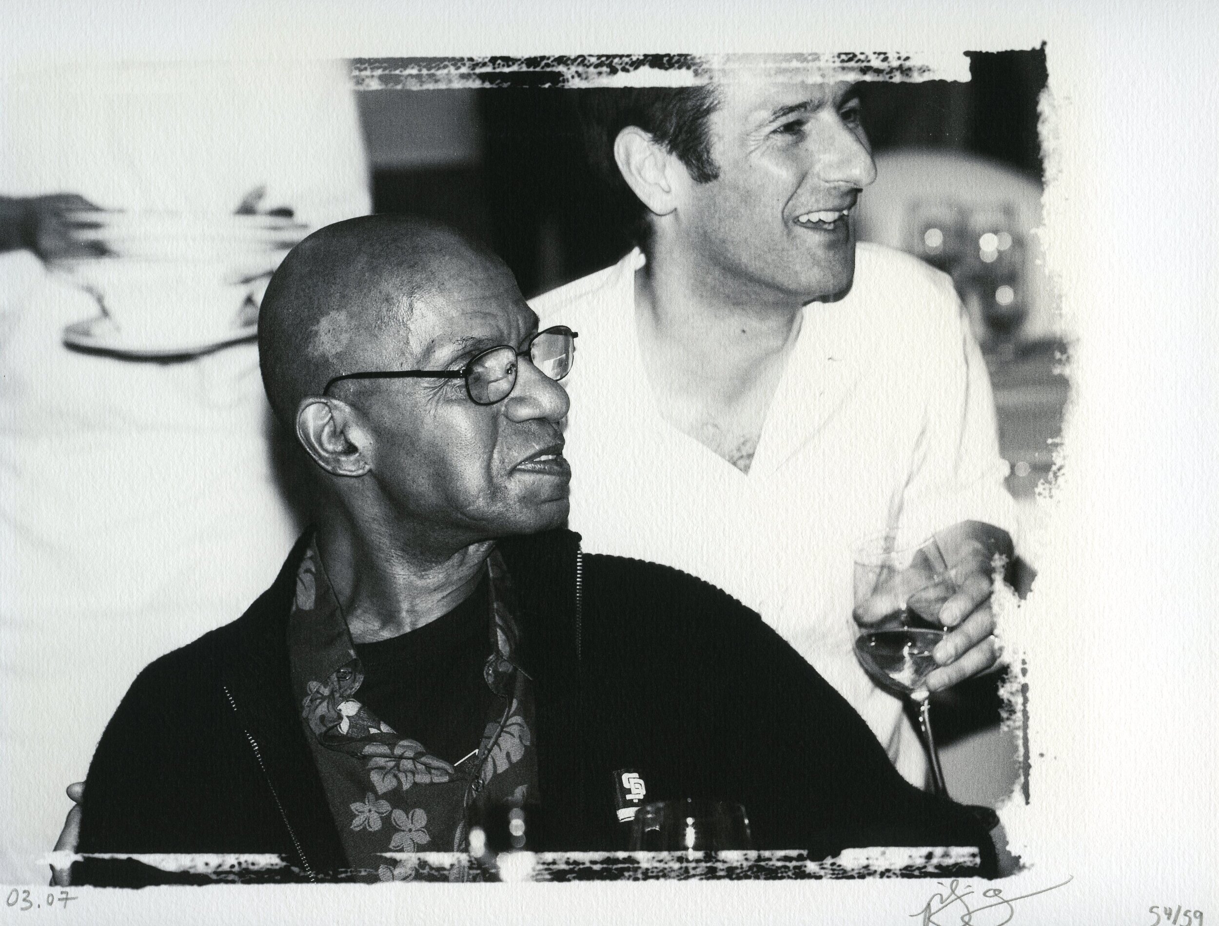 Fonce Mizell, Maurice Bernstein (Photo by Phillip Angert)