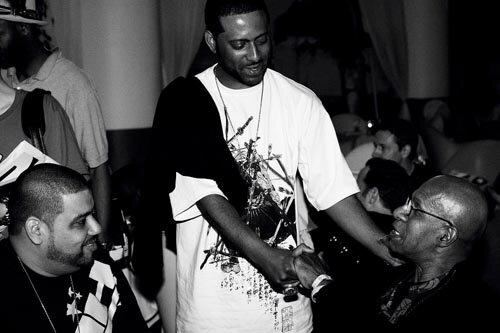 Kenny Dope, Madlib, Fonce Mizell (Photo by Phillip Angert)