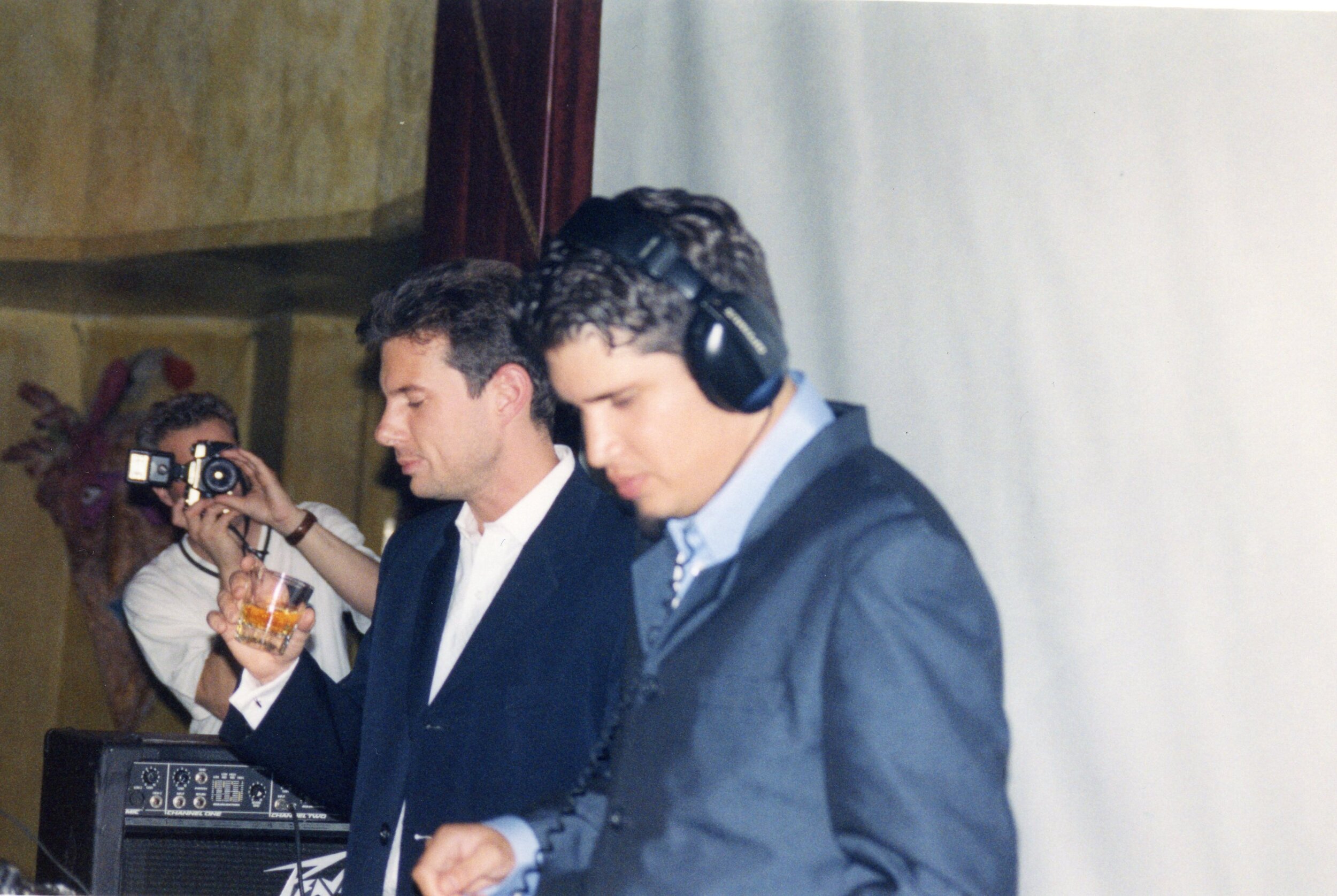 Thievery Corporation at SOB’s in NYC, 1999 (Photo by Monica Pineda)