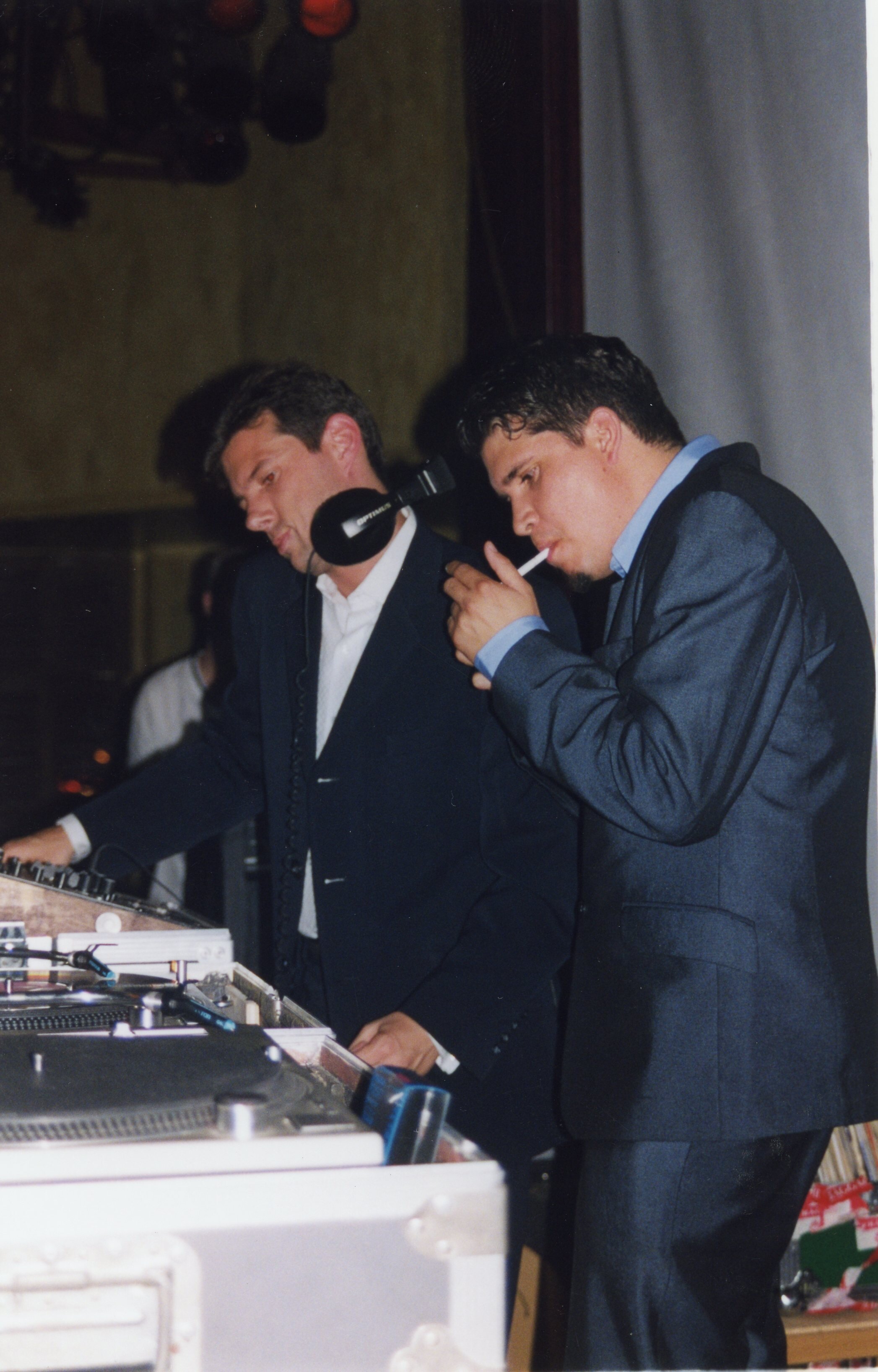 Thievery Corporation at SOB’s in NYC, 1999 (Photo by Monica Pineda)