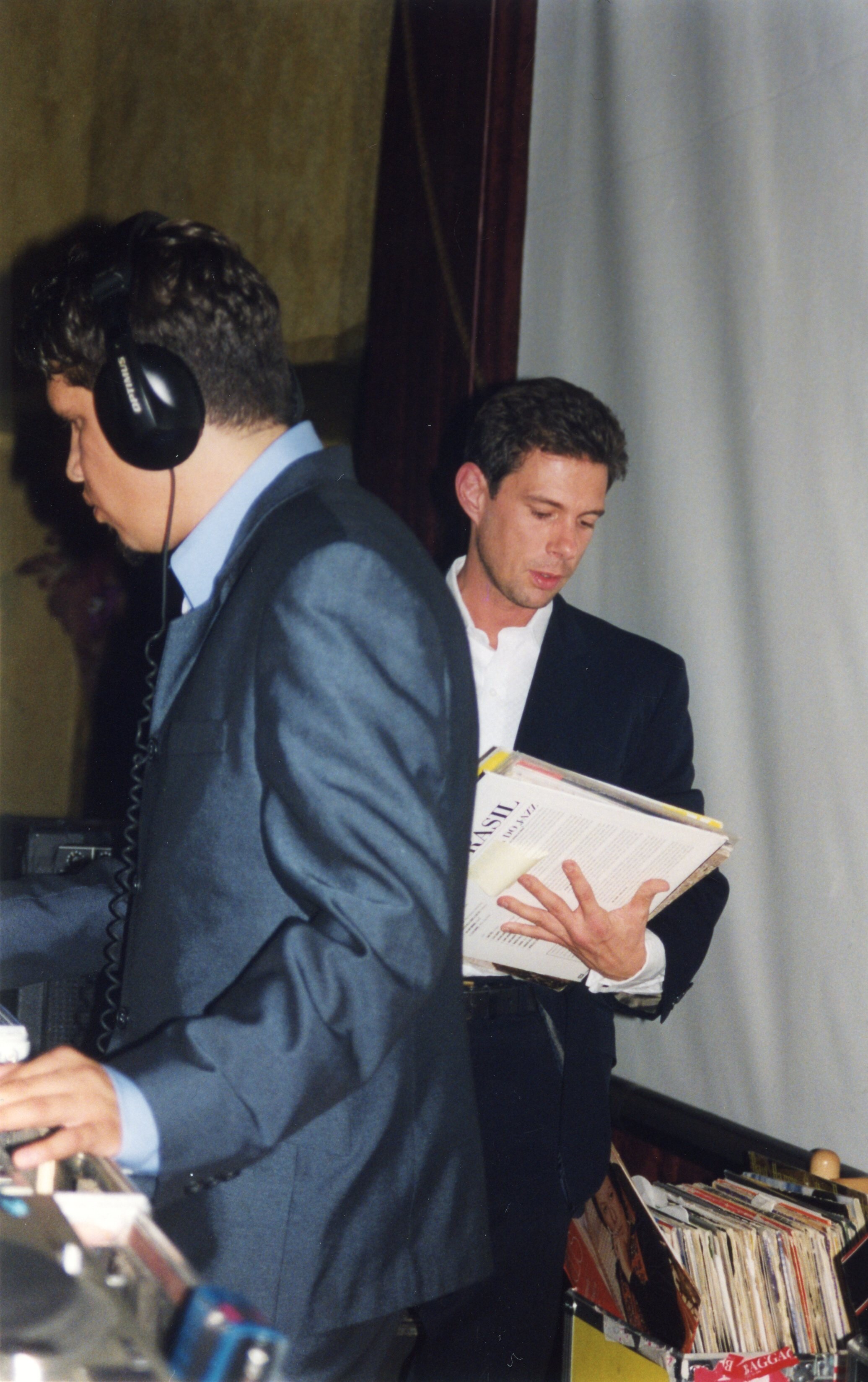 Thievery Corporation at SOB’s in NYC, 1999 (Photo by Monica Pineda)