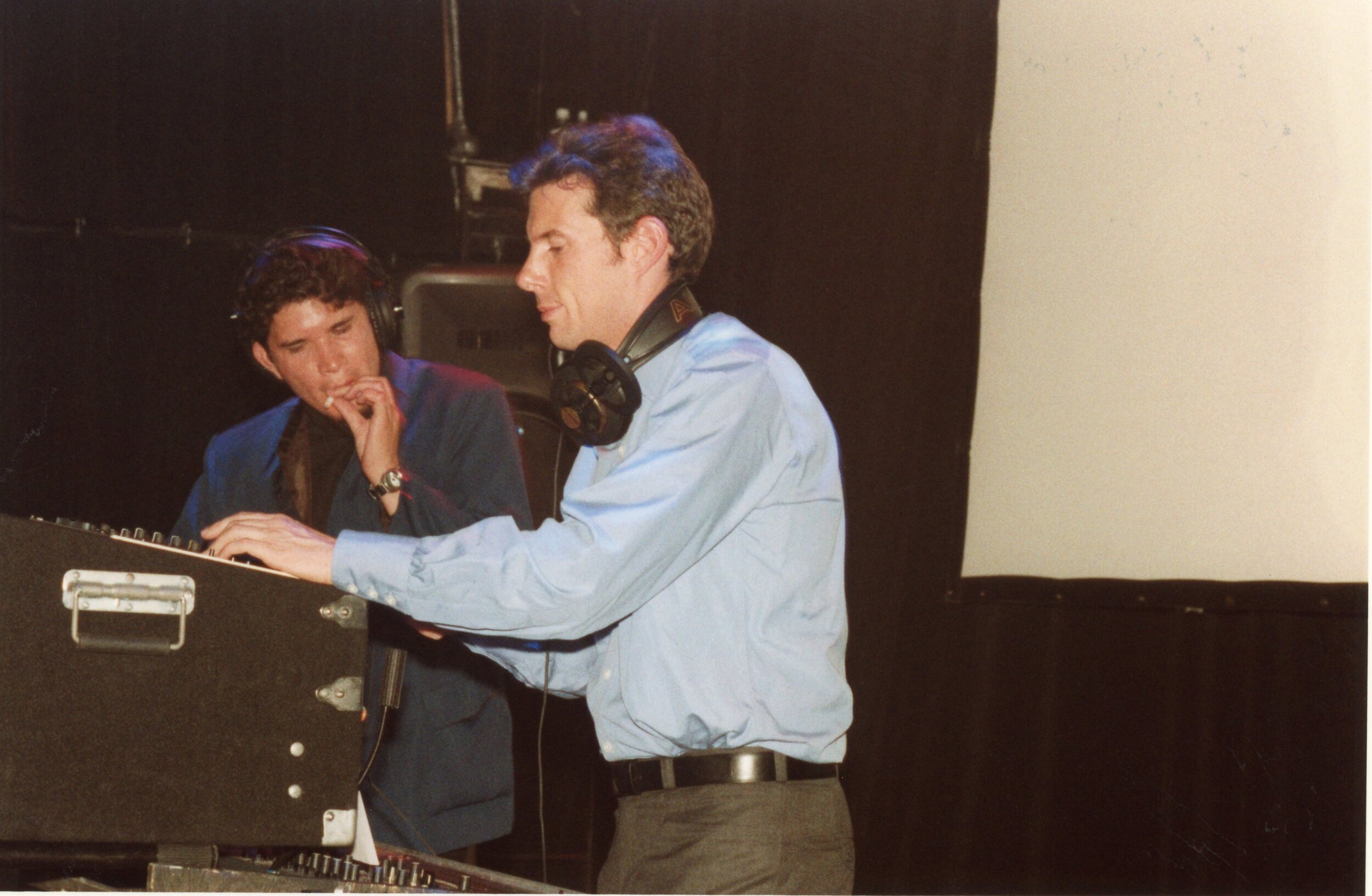 Thievery Corporation at Irving Plaza, NYC, 2000 (Photo by Hudson Gordon)