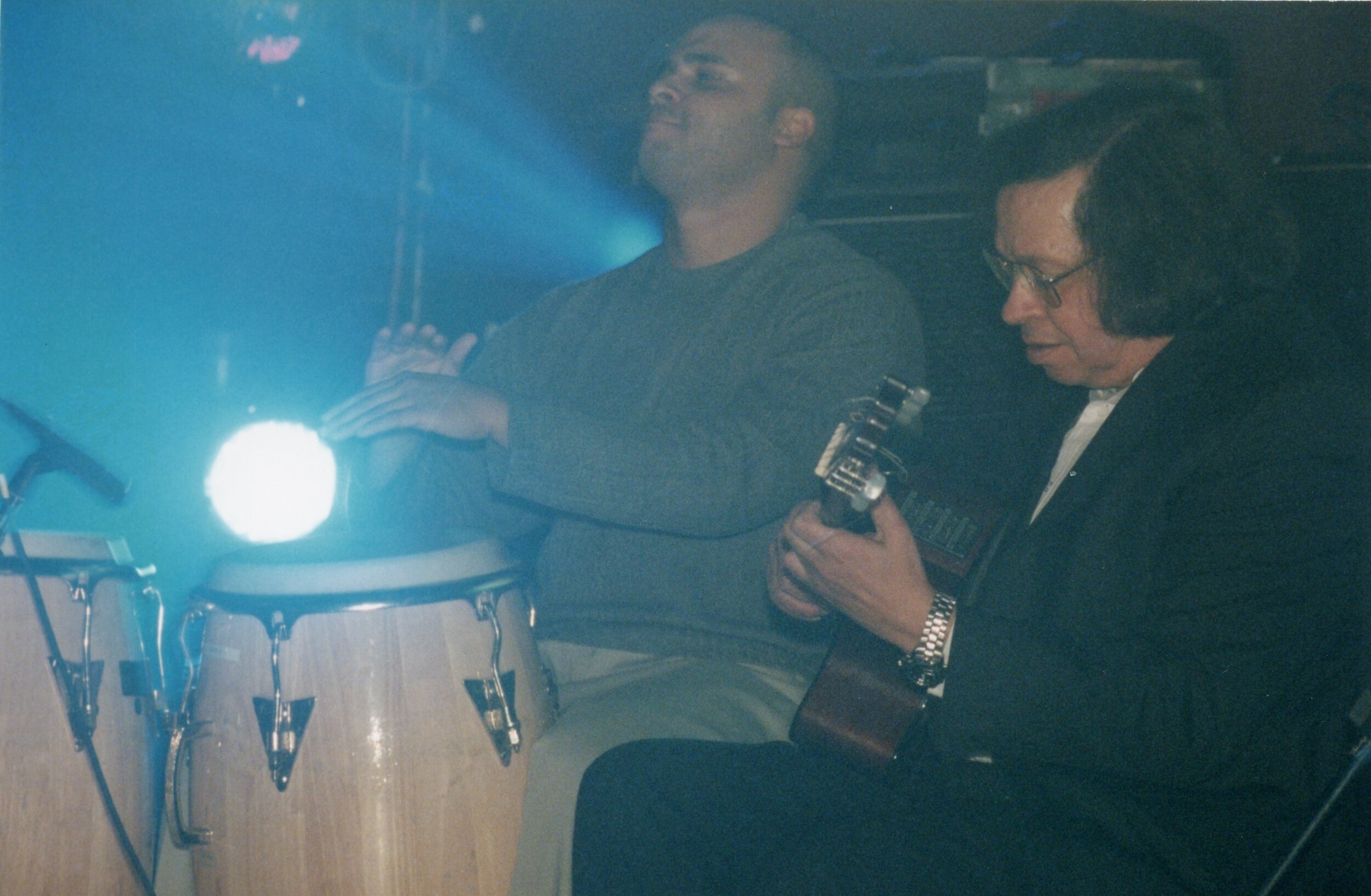 Thievery Corporation at The Roxy in NYC, 2001 (Photo by Hudson Gordon)