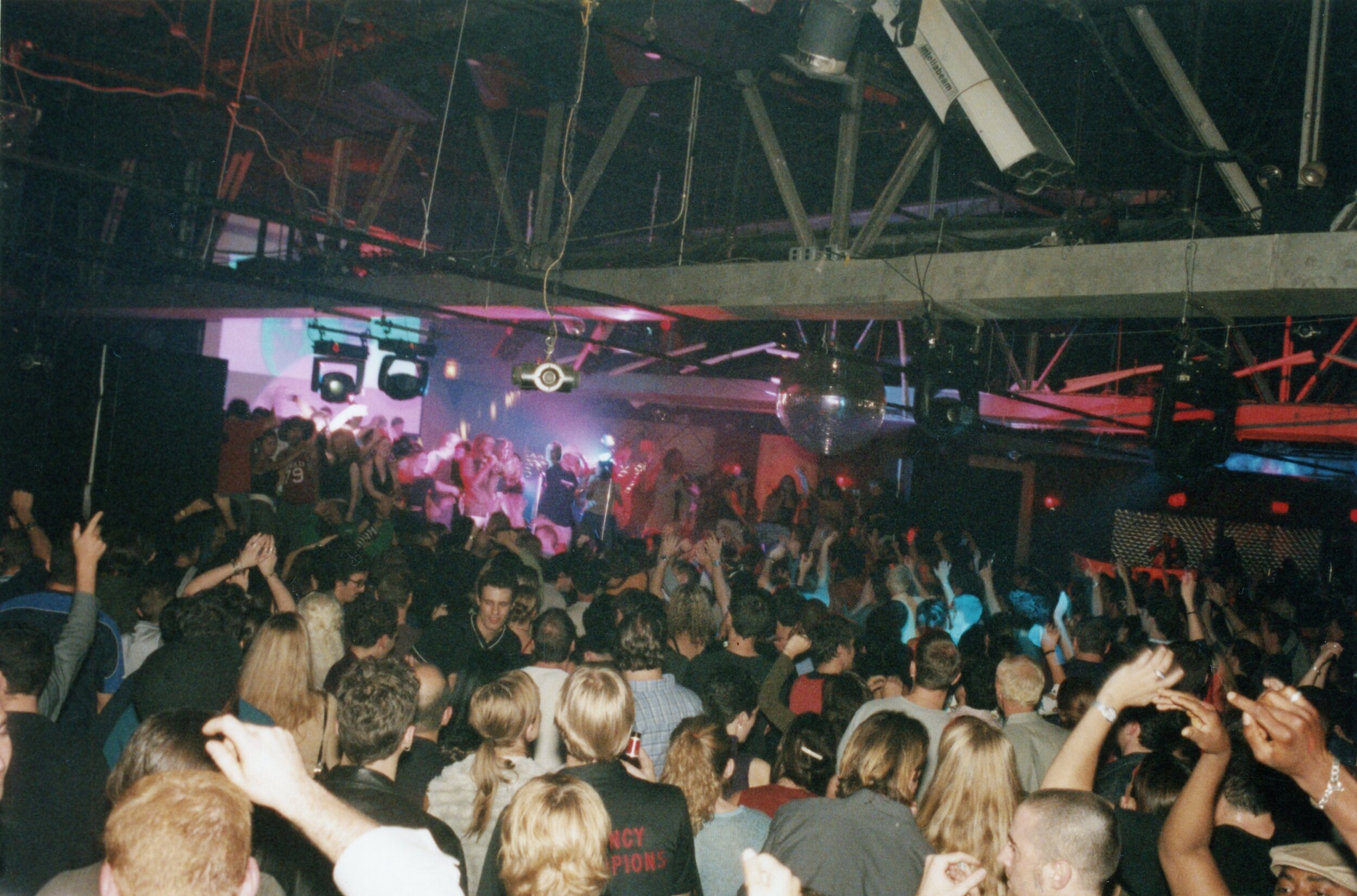 Thievery Corporation at The Roxy in NYC, 2001 (Photo by Hudson Gordon)