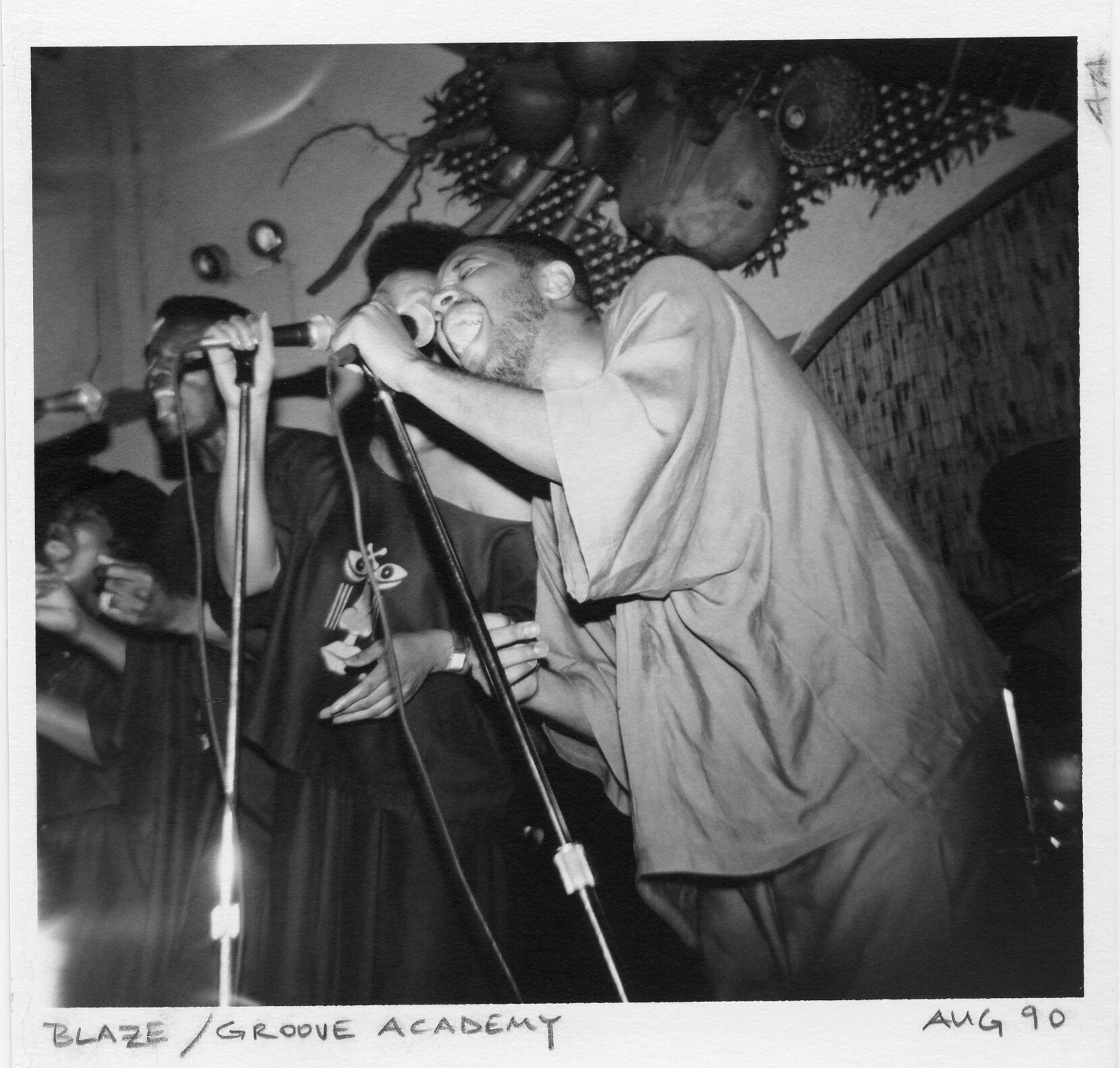 Blaze at SOBs, 1990 (Photo by Alice Arnold)
