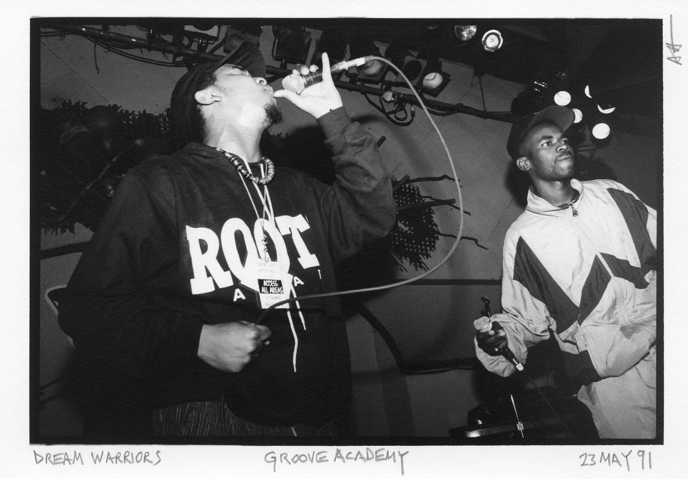 Dream Warriors at SOBs, 1991 (Photo by Alice Arnold)