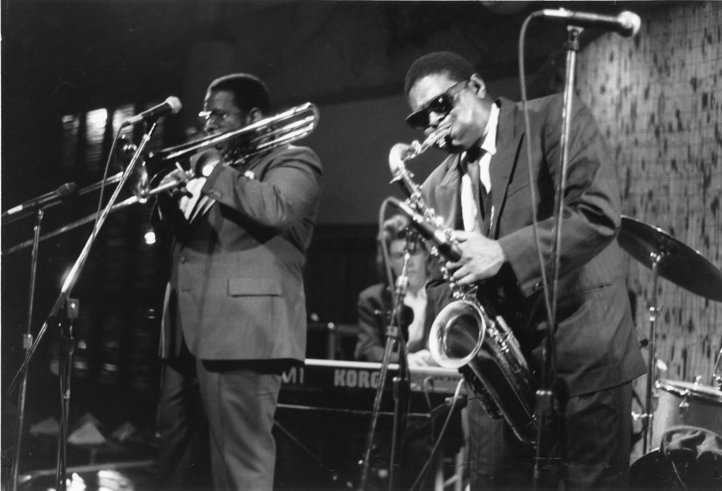 Fred Wesley & Pee Wee Ellis at SOBs, 1990