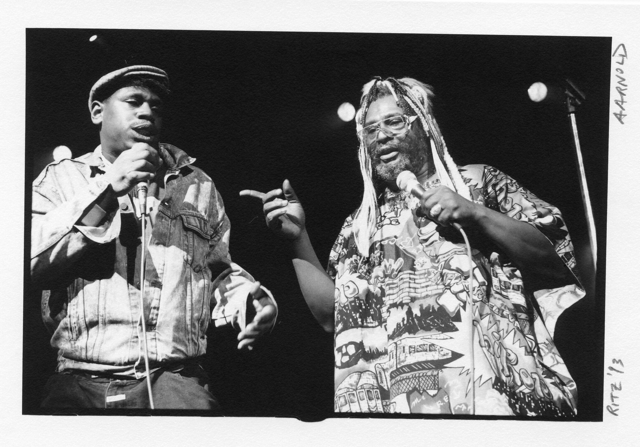 George Clinton at The Ritz, 1993 (Photo by Alice Arnold)