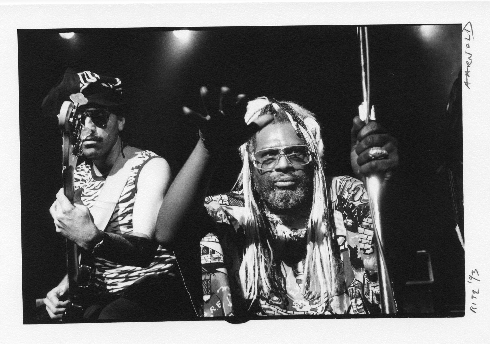 George Clinton at The Ritz, 1993 (Photo by Alice Arnold)