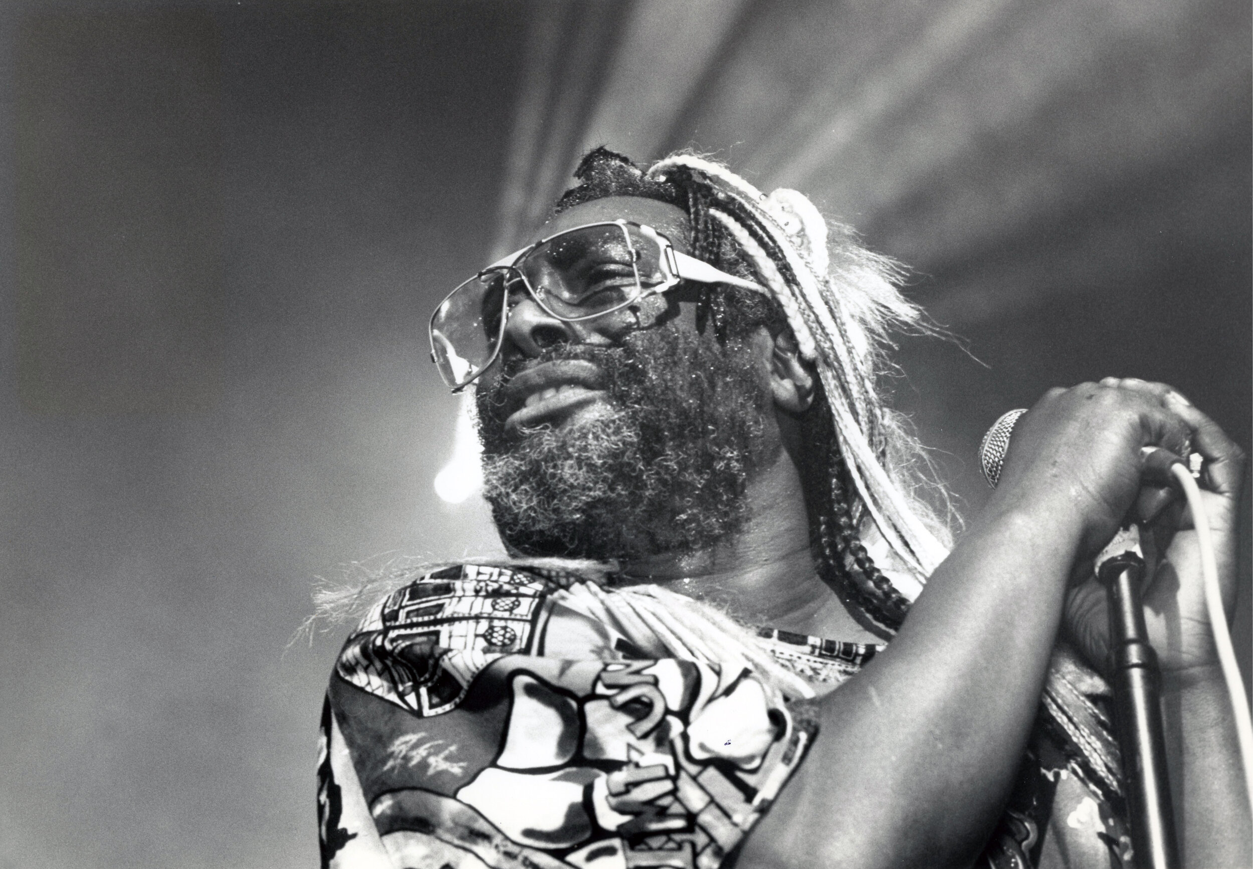 George Clinton at The Ritz, 1993 (Photo by Judy Sneed)