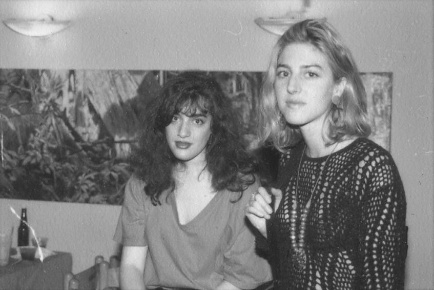 Faith Newman & Jessica Rosenbloom at Brand New Heavies at SOBs - 2nd Show, 1991 (Photo by Phillippe Noisette)