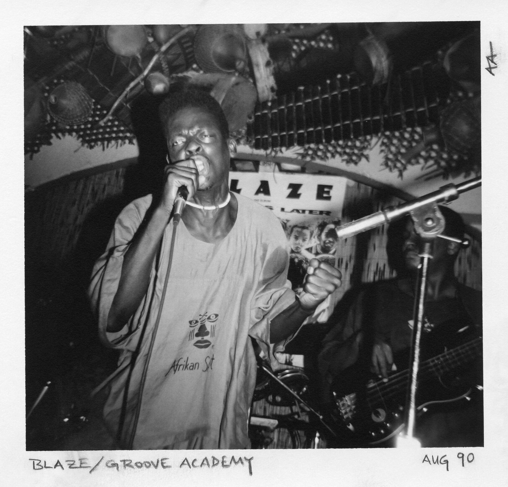 Blaze at SOBs, 1990 (Photo by Alice Arnold)