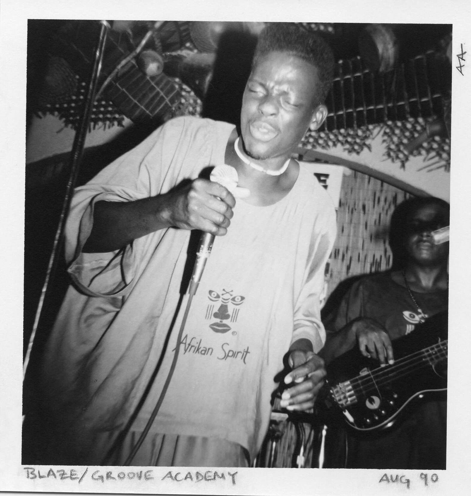 Blaze at SOBs, 1990 (Photo by Alice Arnold)