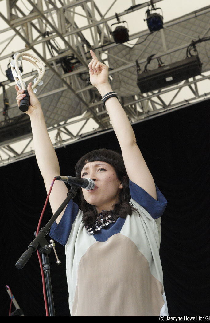 Little Dragon at SummerStage, 2009 (Photo by Jaecyne Howell)