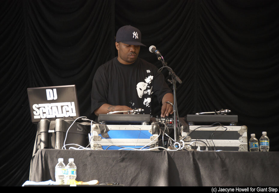 DJ Scratch at SummerStage, 2009 (Photo by Jaecyne Howell)