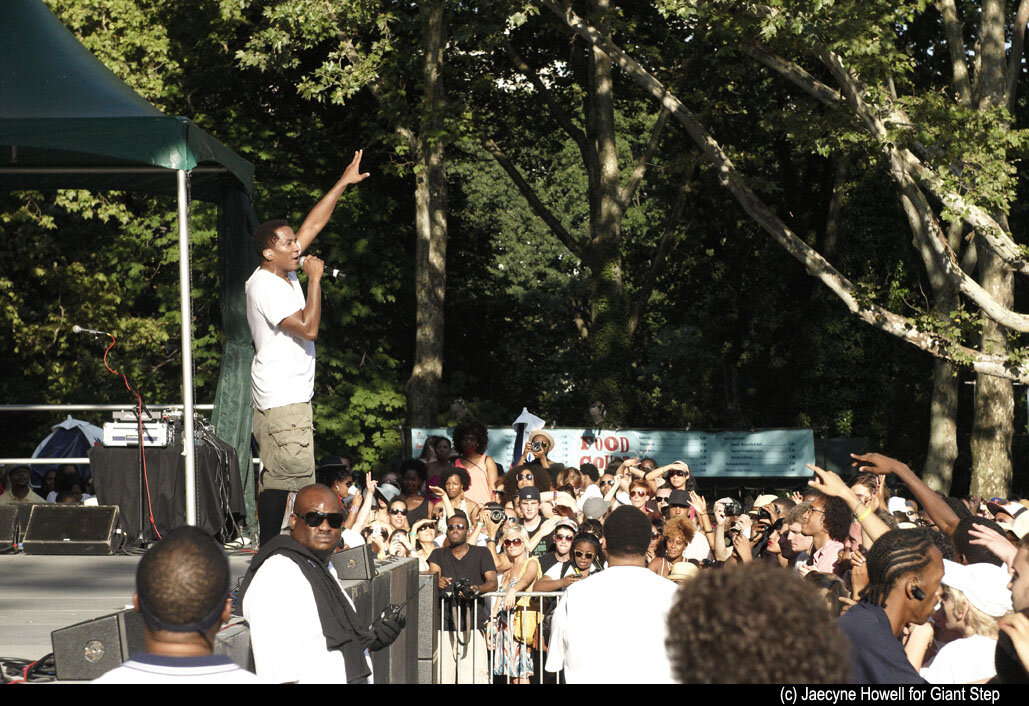 Q-Tip at SummerStage, 2009 (Photo by Jaecyne Howell)