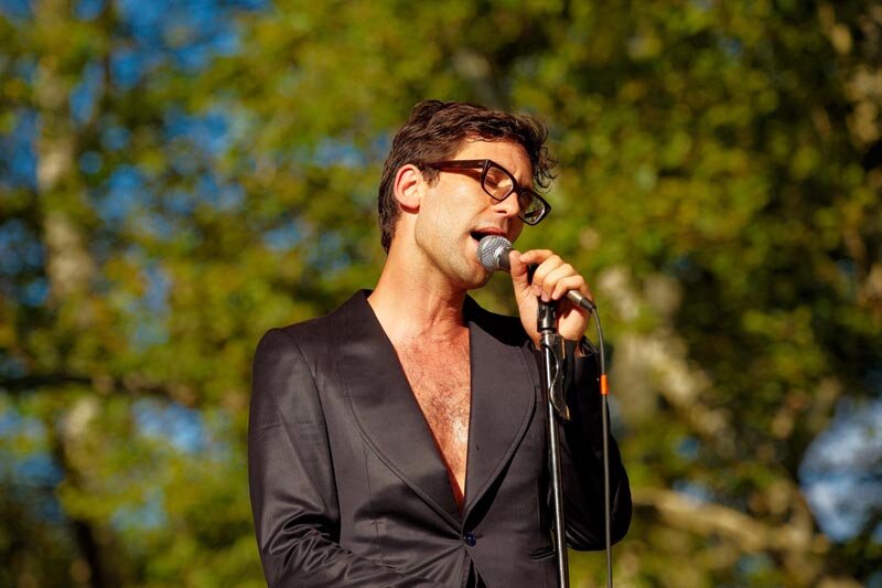 Jamie Lidell at SummerStage, 2008 (Photo by Phillip Angert)