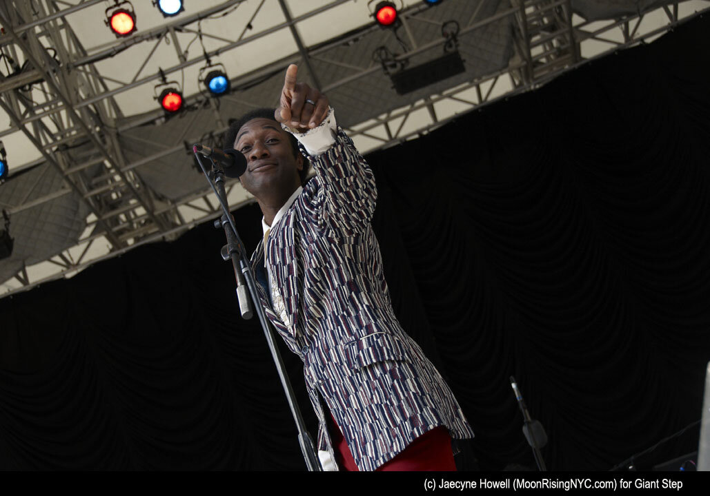 Aloe Blacc at SummerStage, 2010 (Photo by Jaecyne Howell)