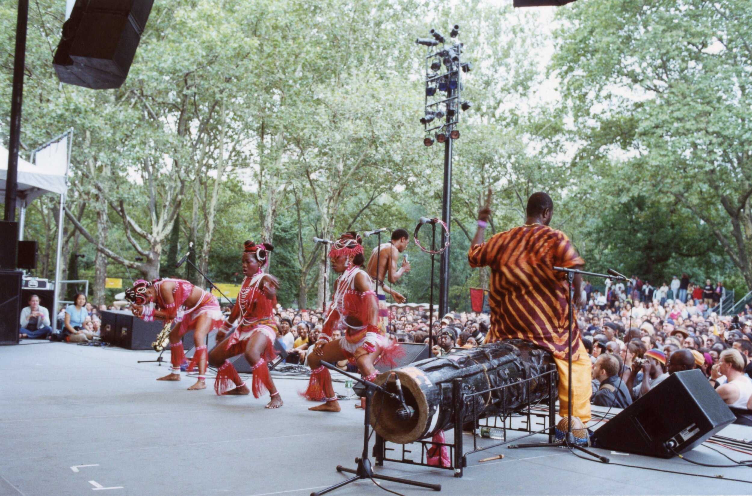 Femi Kuti & The Positive Force at SummerStage, 2000