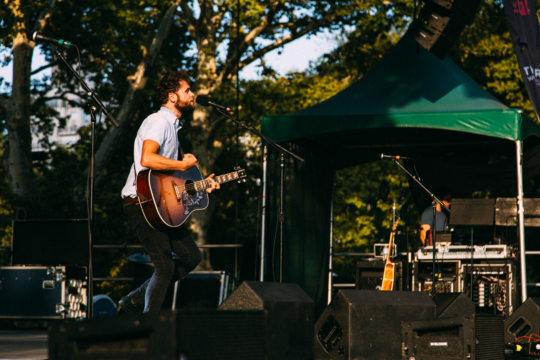 Passenger at SummerStage, 2014 (Photo by Eddie Pearson)