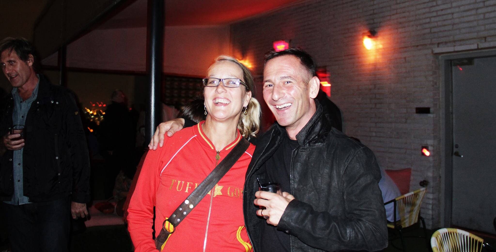 Nina Ritter & Maurice Bernstein at Giant Step 25th Anniversary at Le Bain, 2015