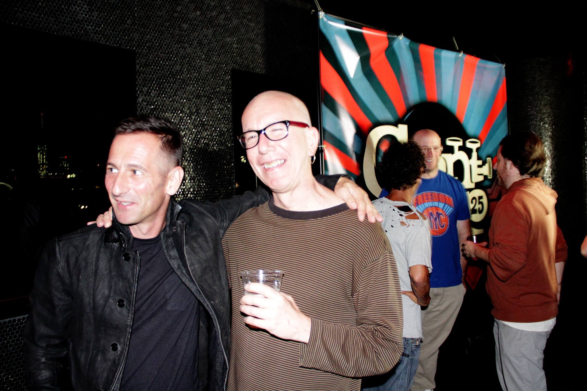 Maurice Bernstein & Bruce Tantum at Giant Step 25th Anniversary at Le Bain, 2015