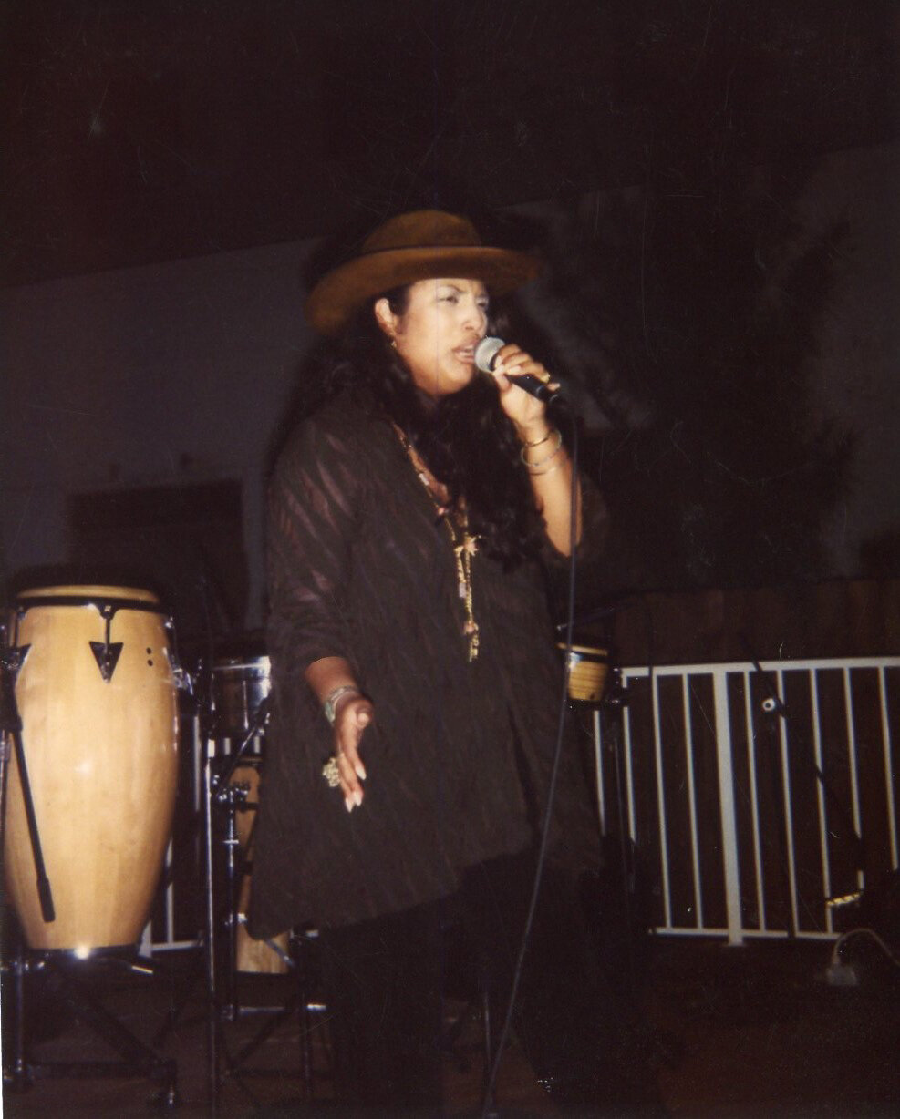 India at record release show during WMC at Shore Club Miami, 1997
