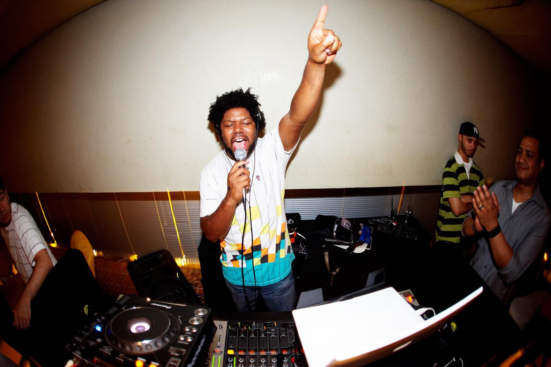 Daz-I-Kue at Hudson in NYC, 2008 (Photo by Phillip Angert)