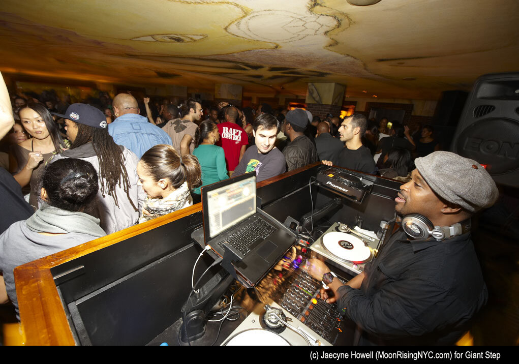 DJ Spinna at Hudson in NYC, 2009 (Photo by Jaecyne Howell)