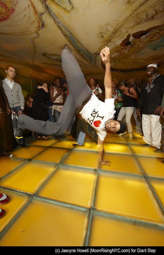 DJ Spinna at Hudson in NYC, 2009 (Photo by Jaecyne Howell)