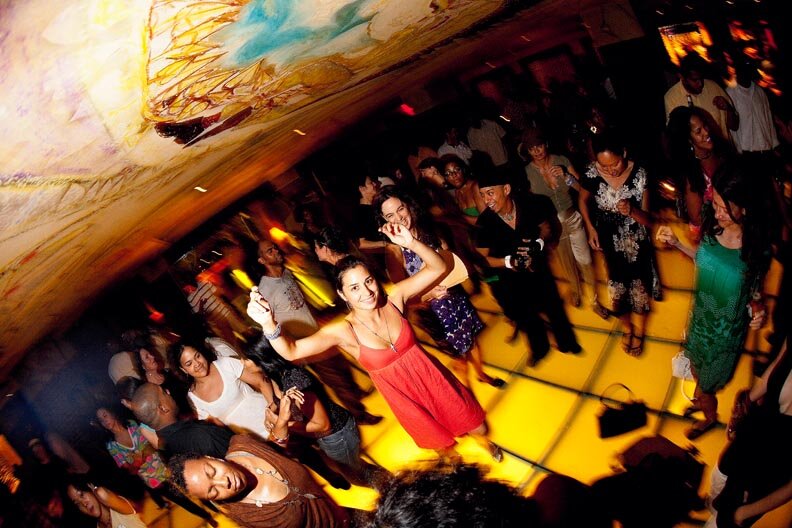 DJ Spinna at Hudson in NYC, 2007 (Photo by Phillip Angert)