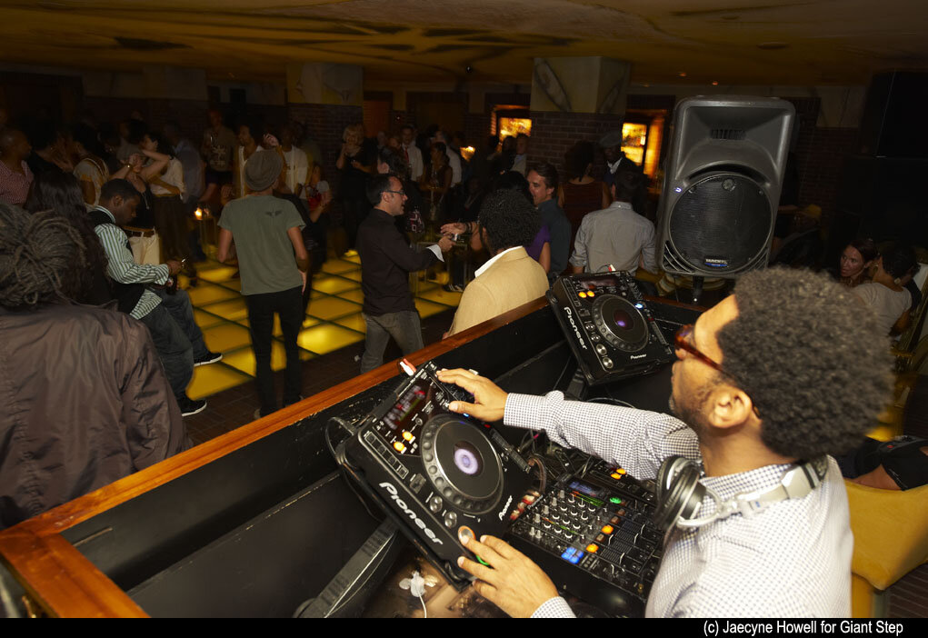King Britt at Hudson in NYC, 2009 (Photo by Jaecyne Howell)
