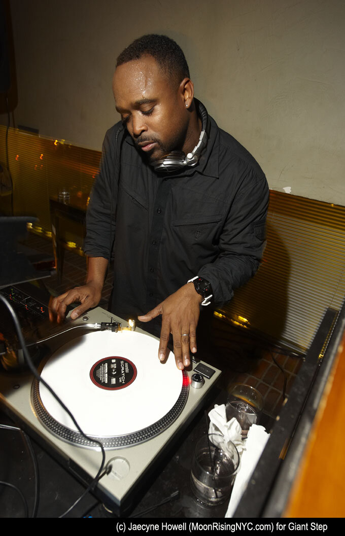 DJ Spinna at Hudson in NYC, 2009 (Photo by Jaecyne Howell)