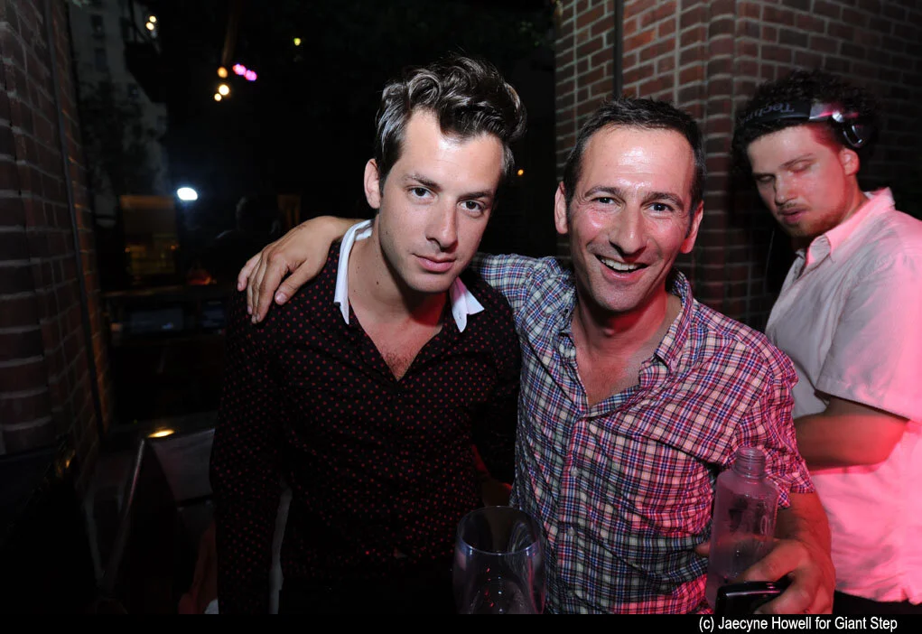 Mark Ronson & Maurice Bernstein/Svedka Vodka Sessions at Hudson in NYC, 2009 (Photo by Jaecyne Howell)
