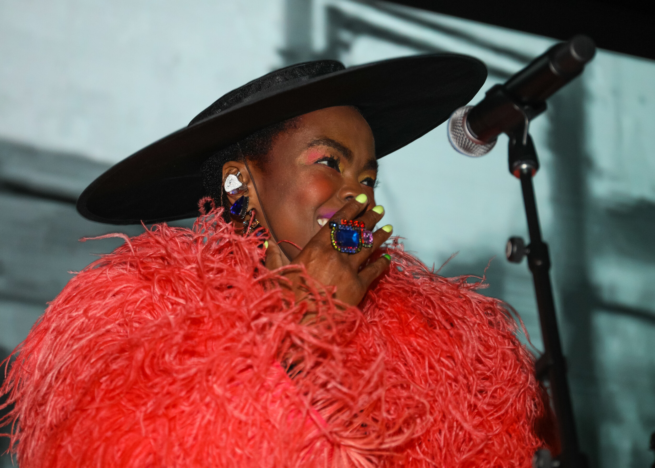 Lauryn Hill at Times Square Edition launch, Mar 2019 (Photo by BFA)