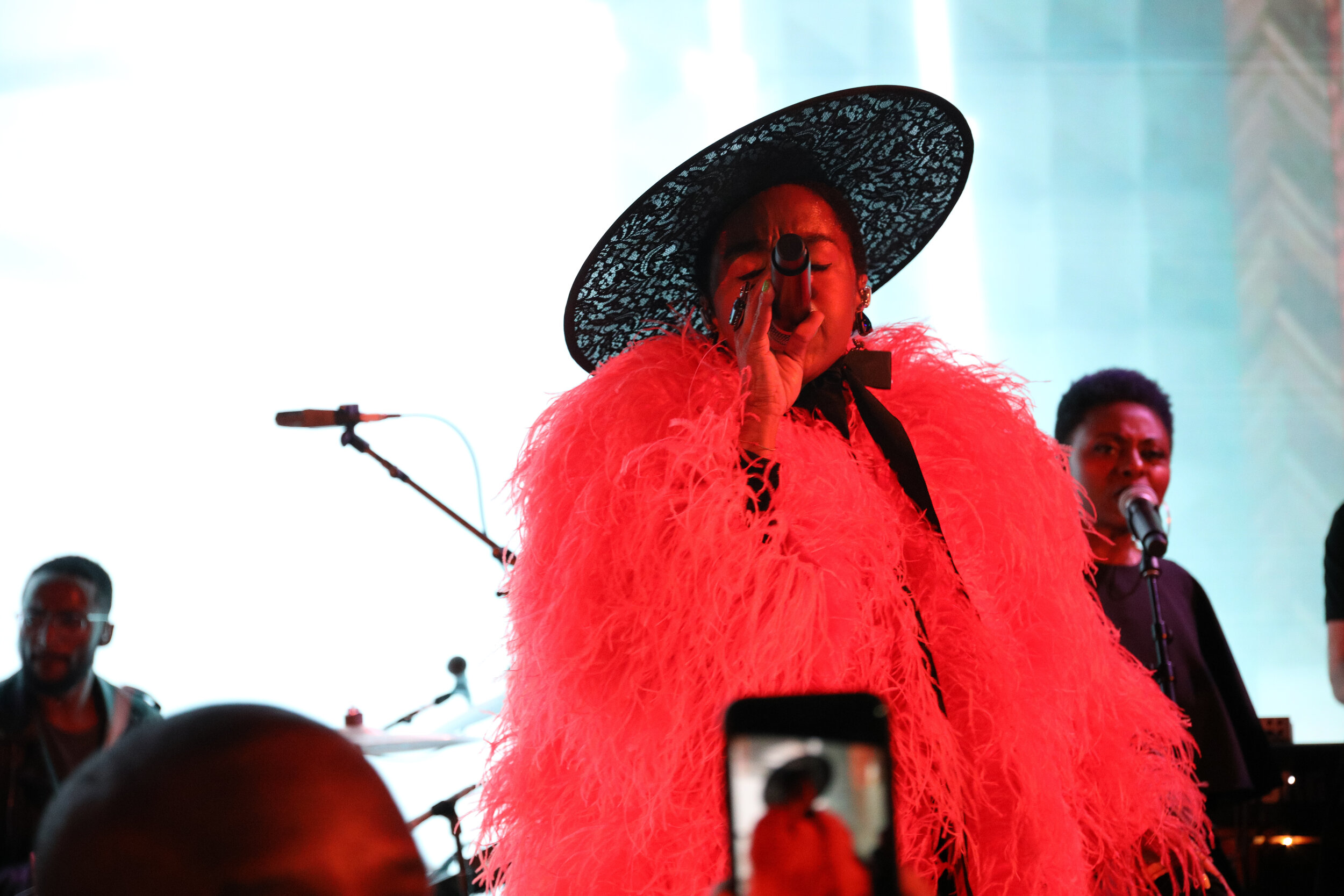 Lauryn Hill at Times Square Edition launch, Mar 2019 (Photo by BFA)