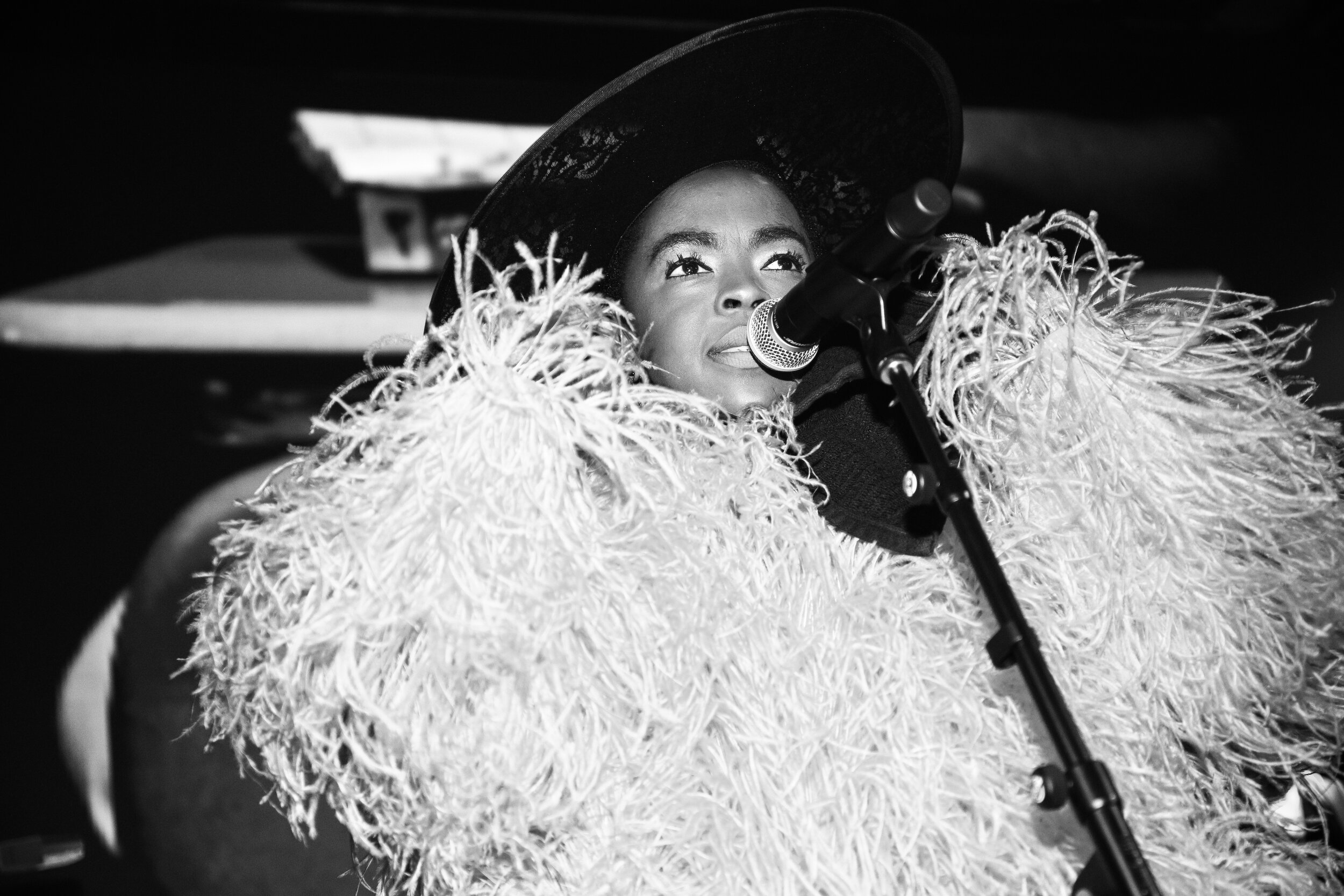 Lauryn Hill at Times Square Edition launch, Mar 2019 (Photo by BFA)