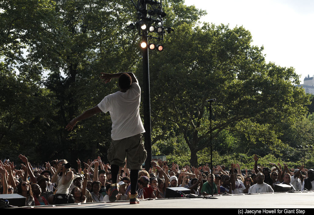 Q-Tip at SummerStage, July 2009 (Photo by Jaecyne Howell)