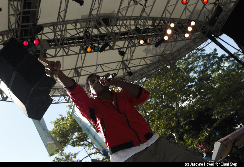 Q-Tip at SummerStage, July 2009 (Photo by Jaecyne Howell)