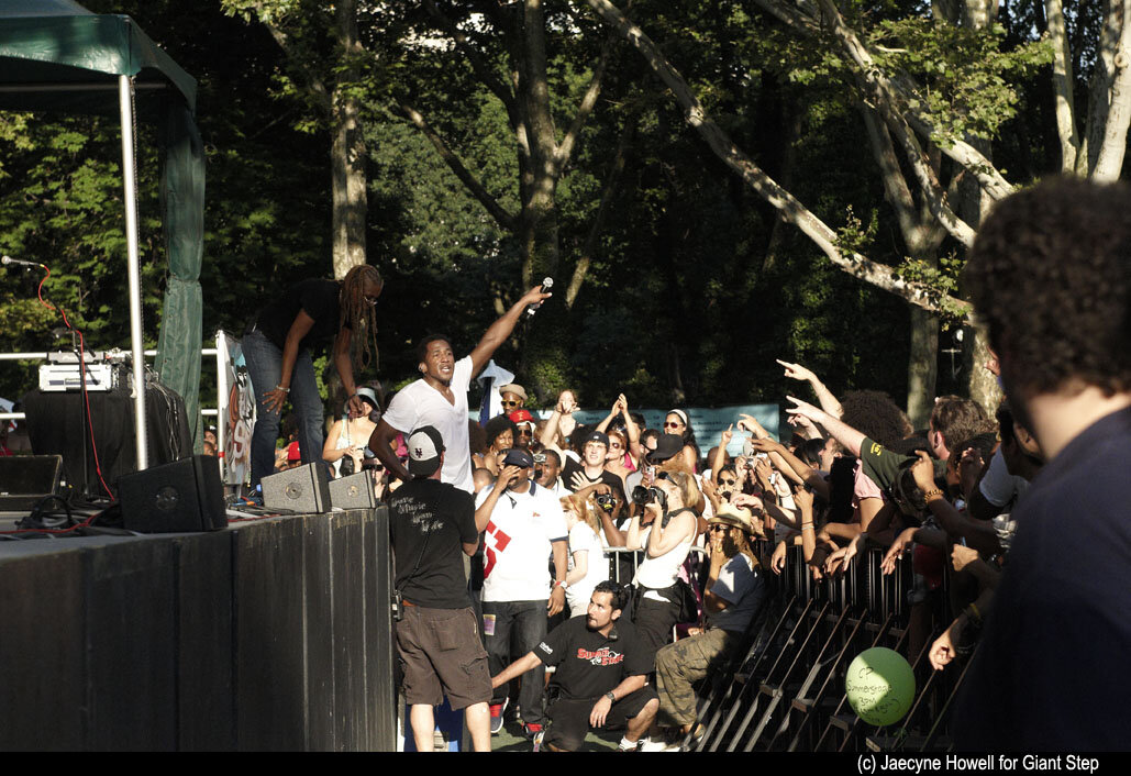Q-Tip at SummerStage, July 2009 (Photo by Jaecyne Howell)