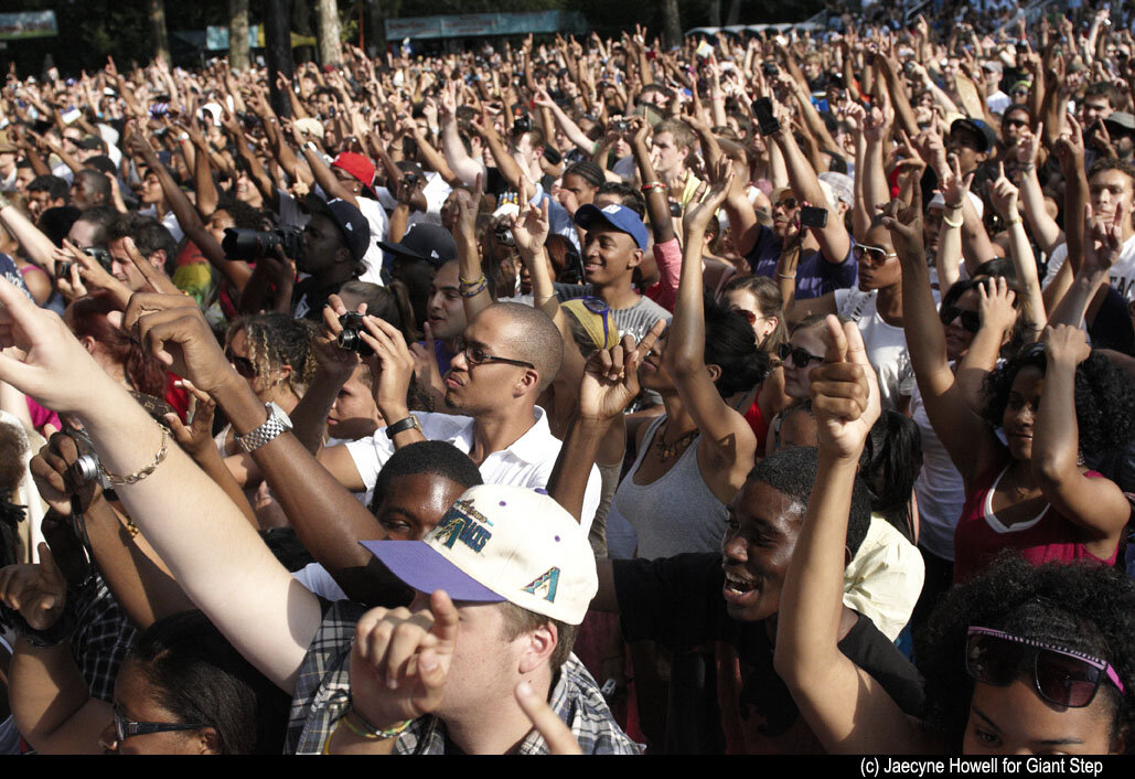 Q-Tip at SummerStage, July 2009 (Photo by Jaecyne Howell)