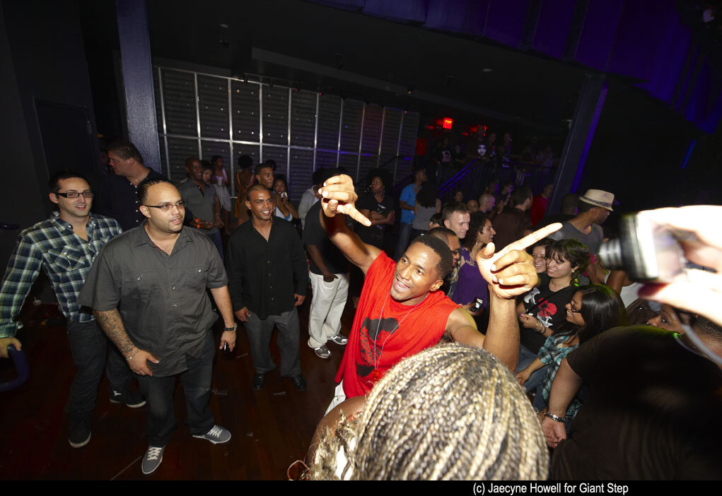 Q-Tip/Michael Jackson Celebration at Nokia Theatre in NYC, Aug 2009 (Photo by Jaecyne Howell)