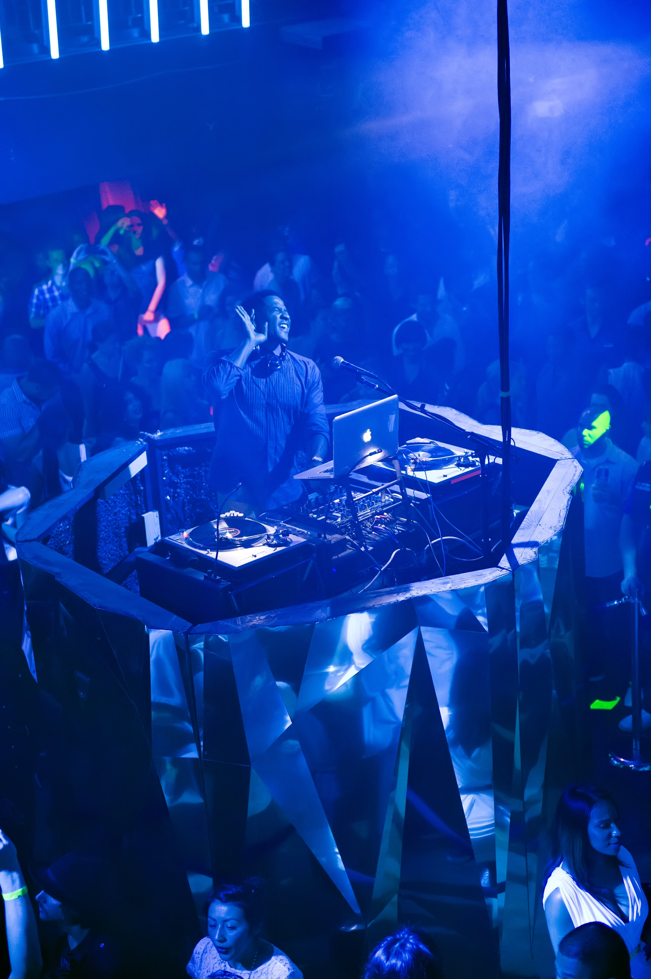 Q-Tip/Offline at Irving Plaza in NYC, July 2012 (Photo by Joe Conzo)
