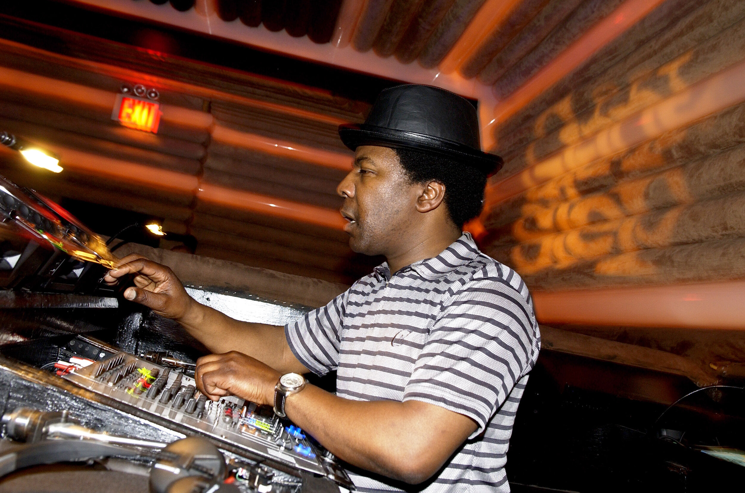 Norman Jay at Cielo in NYC, 2006 (Photo by Donna Ward)