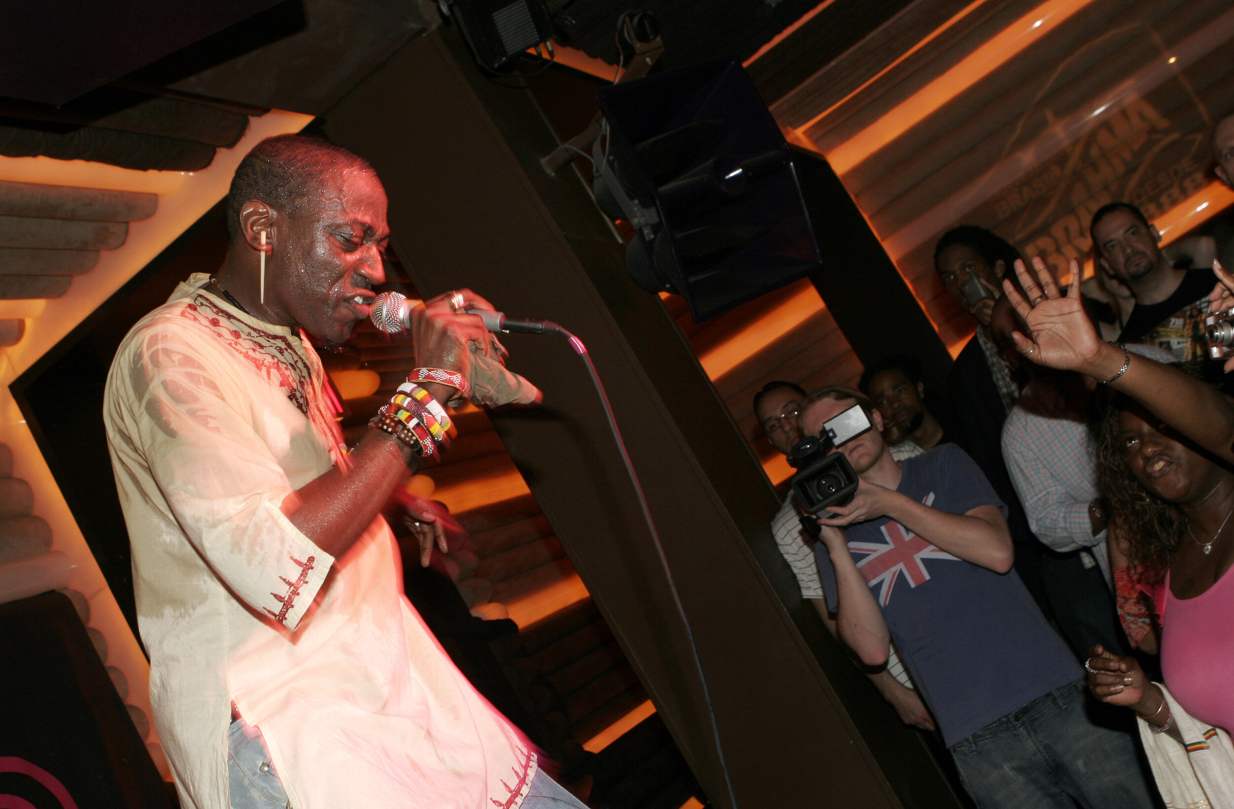 Manchild Black at Cielo in NYC, 2006 (Photo by Donna Ward)