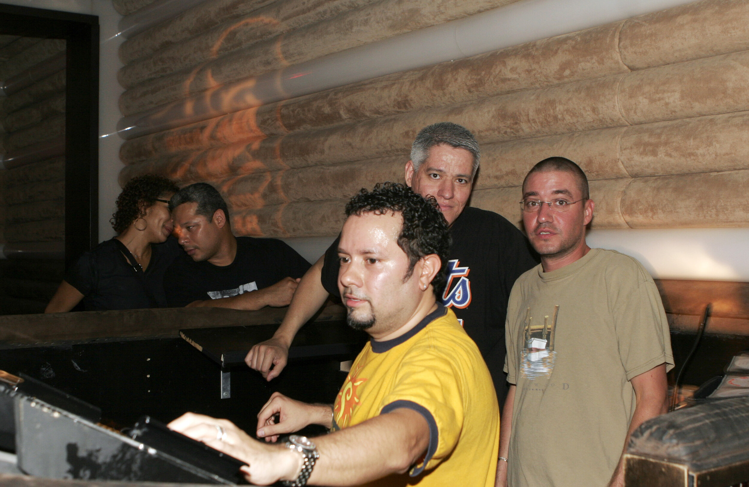 Louie Vega, Eddie Matos & John Mateo at Cielo in NYC, 2006 (Photo by Donna Ward)
