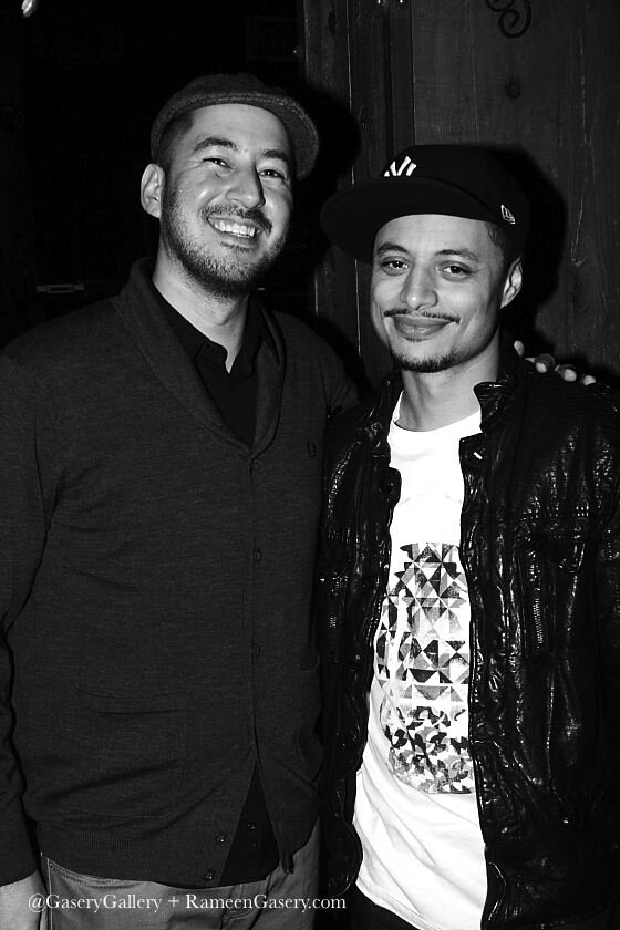 Mark de Clive-Lowe & Jose James at DROM in NYC, 2012 (Photo by Rameen Gasery)