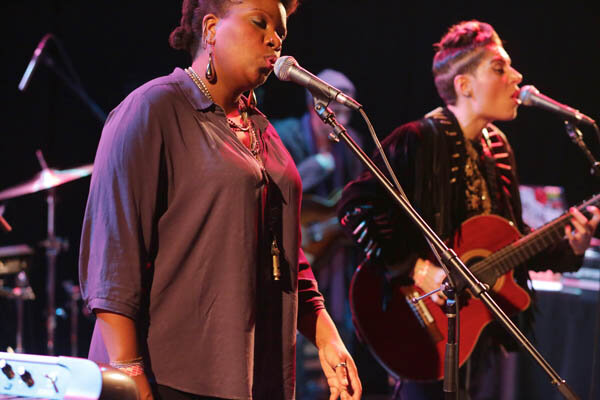 Emily King at Le Poisson Rouge in NYC, 2013 (Photo by Charles David)