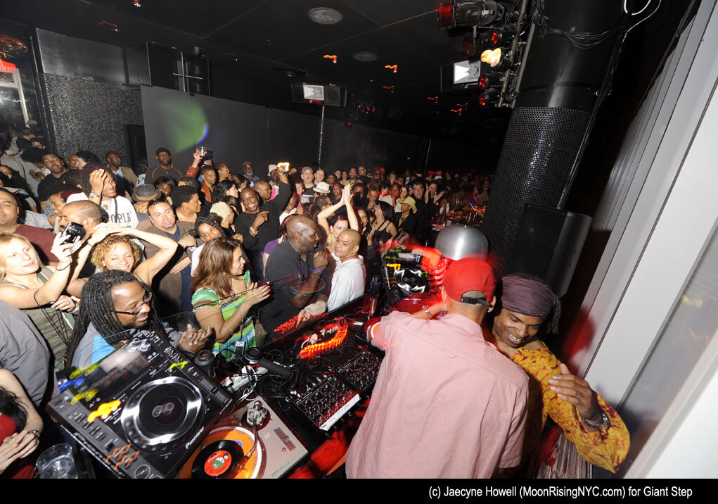 Rich Medina & Joe Claussell at Le Bain in NYC, 2011 (Photo by Jaecyne Howell)