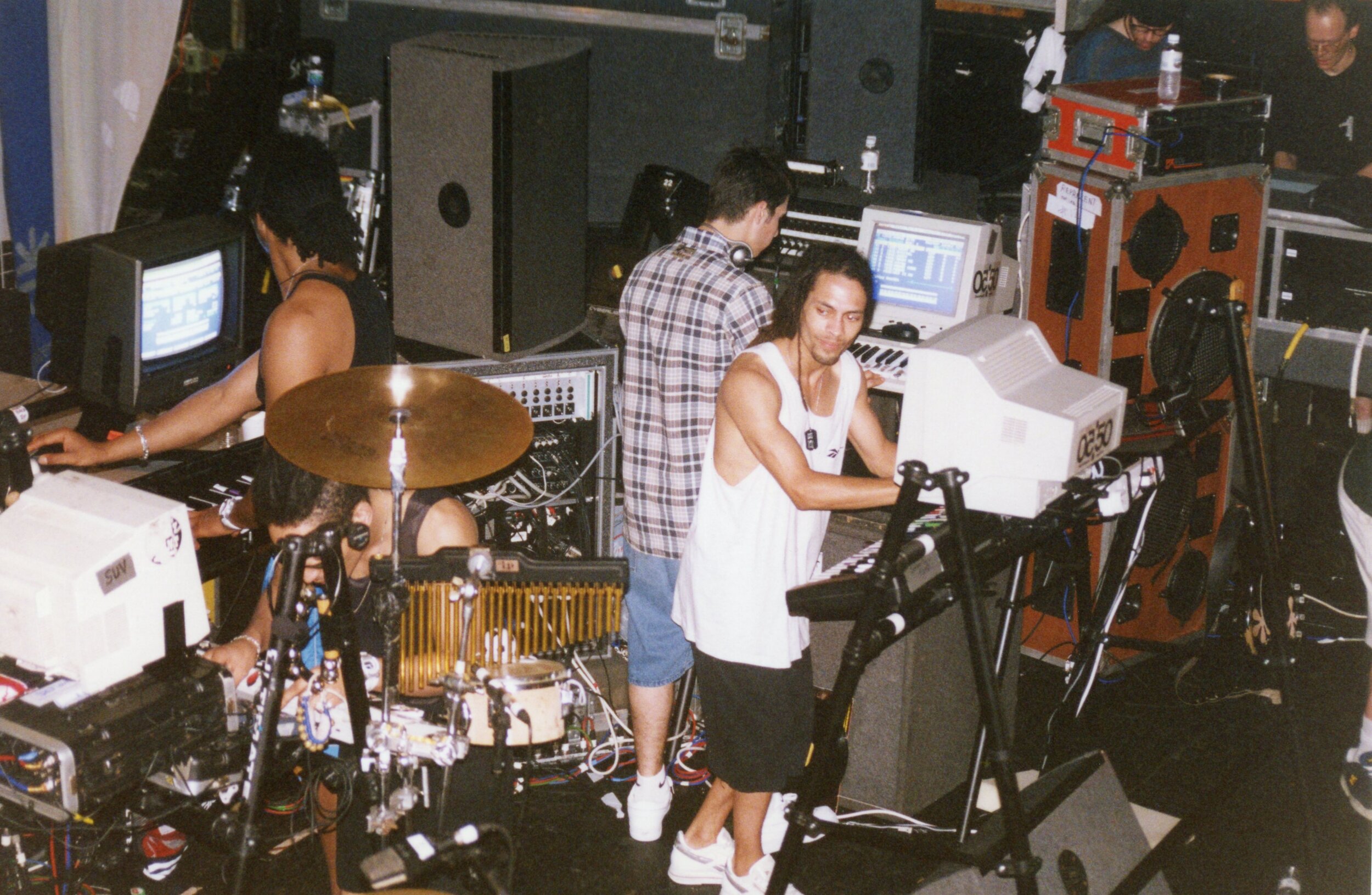 Roni Size Reprezent at Cameo in Miami, 1998 (Photo by Monica Pineda)